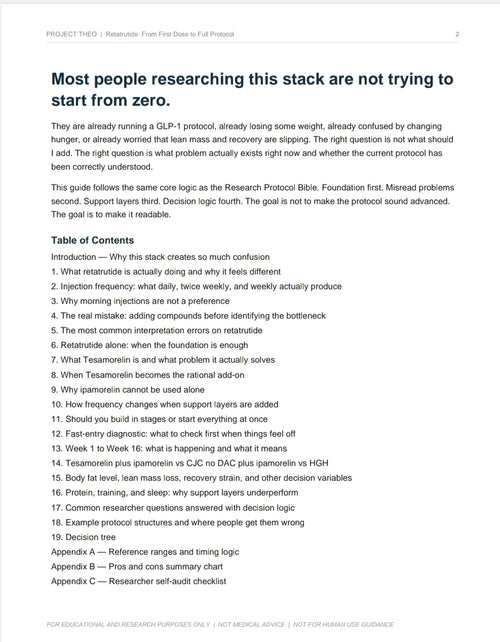 Retatrutide: From First Dose to Full Protocol